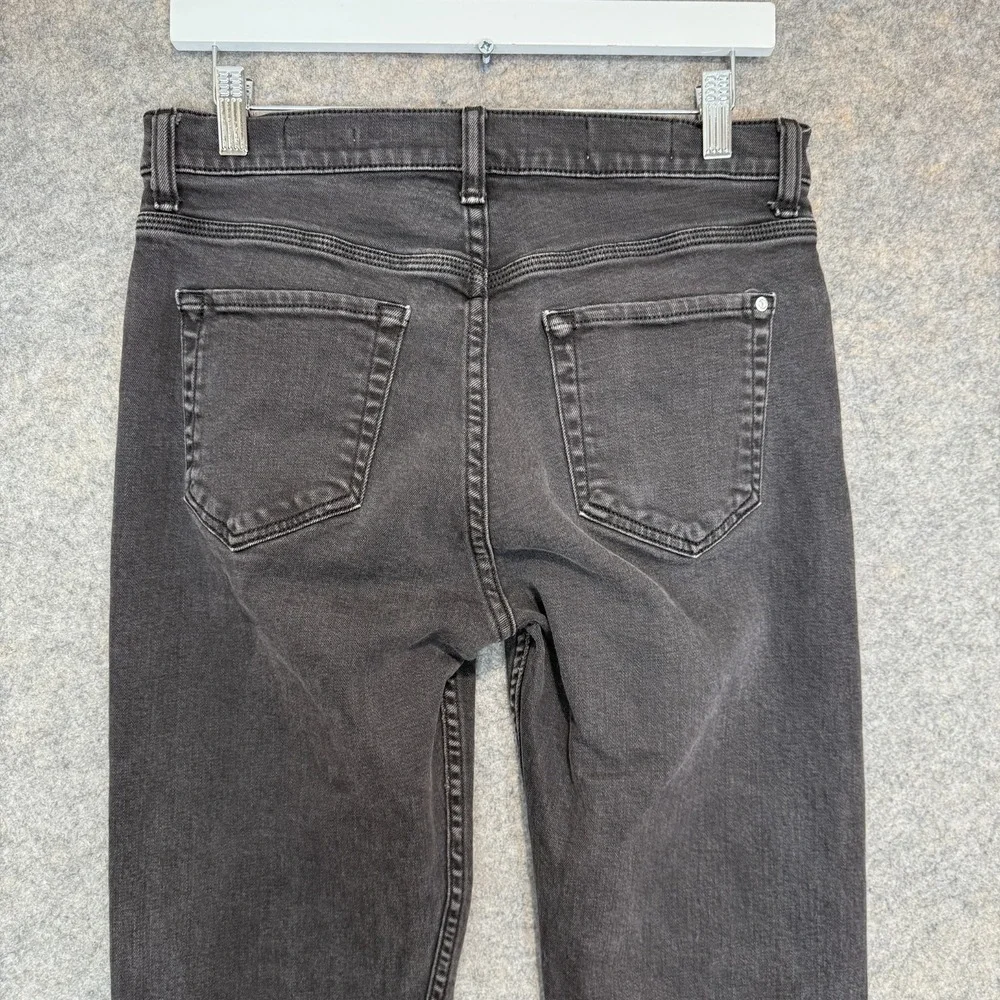 BLDWN Jeans Mens 31‎ Modern Slim 31x32 Dark Wash Black Denim Pants Smoke USA
